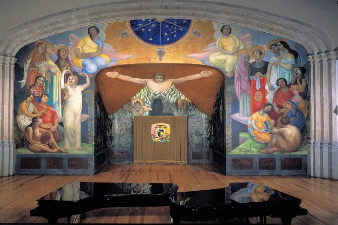 Walking Tour - Impressive murals in Historical Center of Mexico City - Bellas Artes and Mexico’s grand mural setting