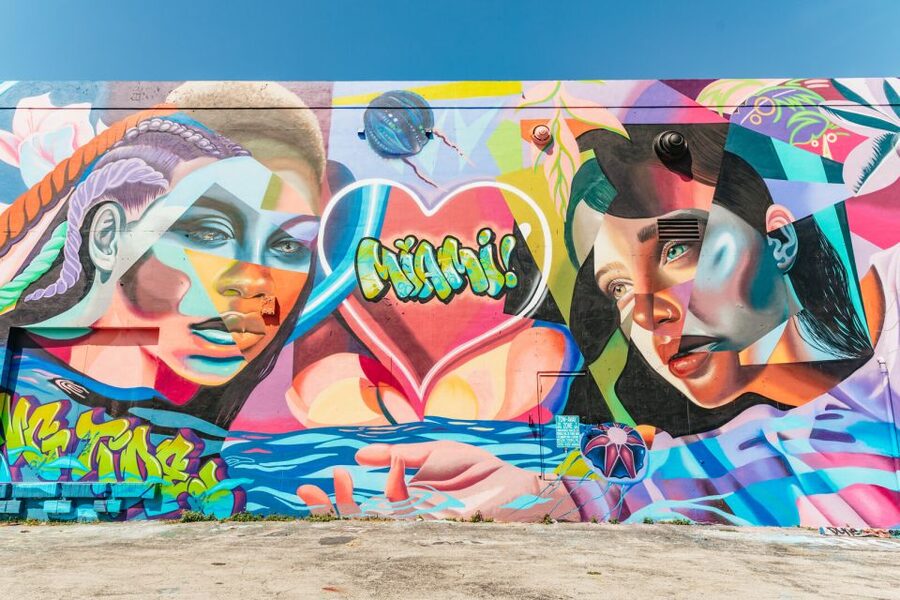 Wynwood Art District 1-Hour Street Art Tour by Golf Cart - Wynwood Walls and the major murals