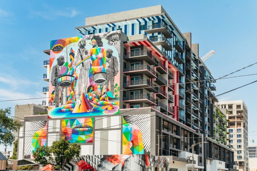 Wynwood Art District 1-Hour Street Art Tour by Golf Cart - Finding art beyond the main streets