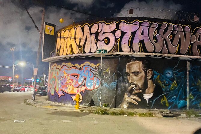 Wynwood Graffiti Golf Cart Tour After Dark - Mana Wynwood and its large-scale murals