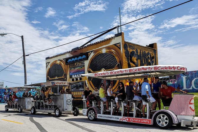 Wynwood Graffiti InstaTour on a Party Bike - Who will enjoy this ride most