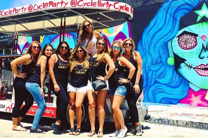 Wynwood Party Bike Happy Hour Crawl - How the two-hour route works