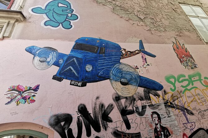 Zagreb Street Art Private Walking Tour with a Local Artist - Stube Ivana Zakmardija: art on a stairway